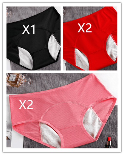 5PCS Menstrual Underwear Women Leak Proof Panties - Fabric of Cultures