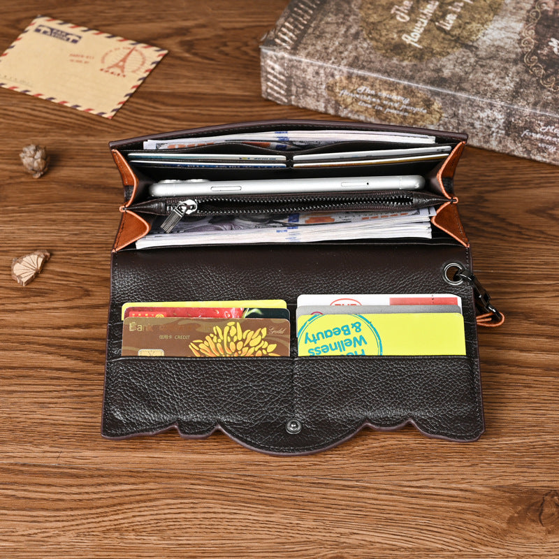 Tri-fold Bag Retro Wallet