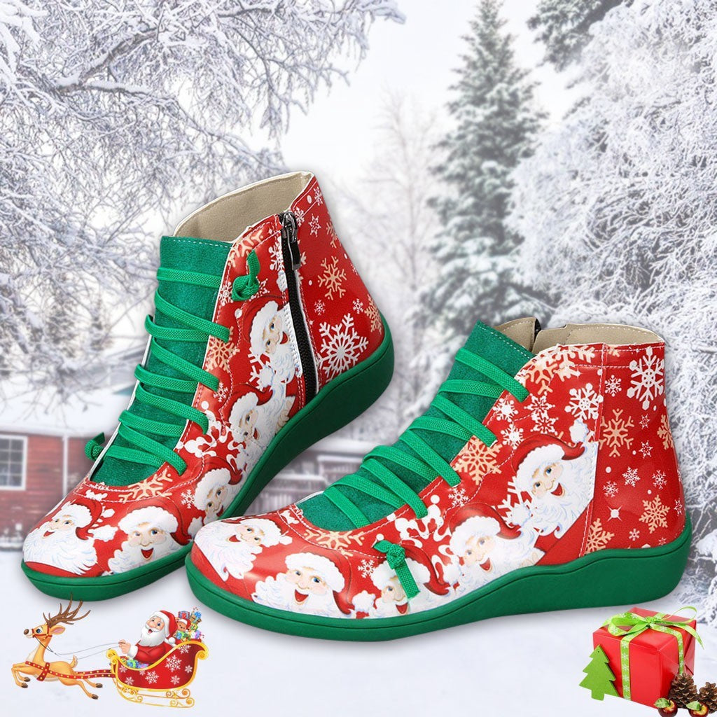 Christmas Ankle Boots