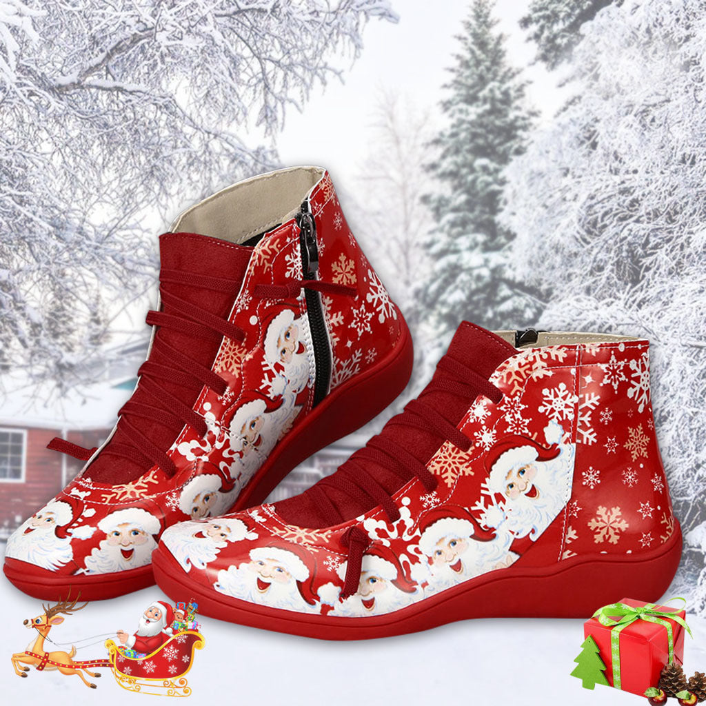 Christmas Ankle Boots