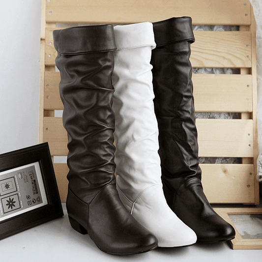 Sweater Weather Style Boots - Fabric of Cultures