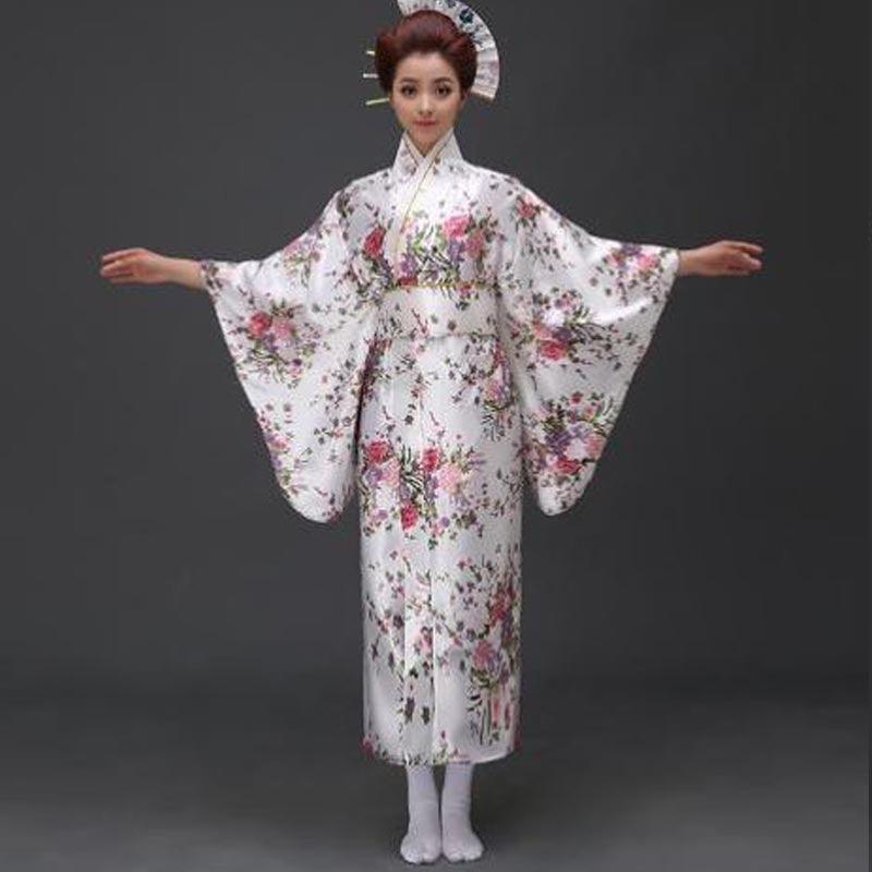 Kimono Female Cos Bathrobe Photo Performance - Fabric of Cultures