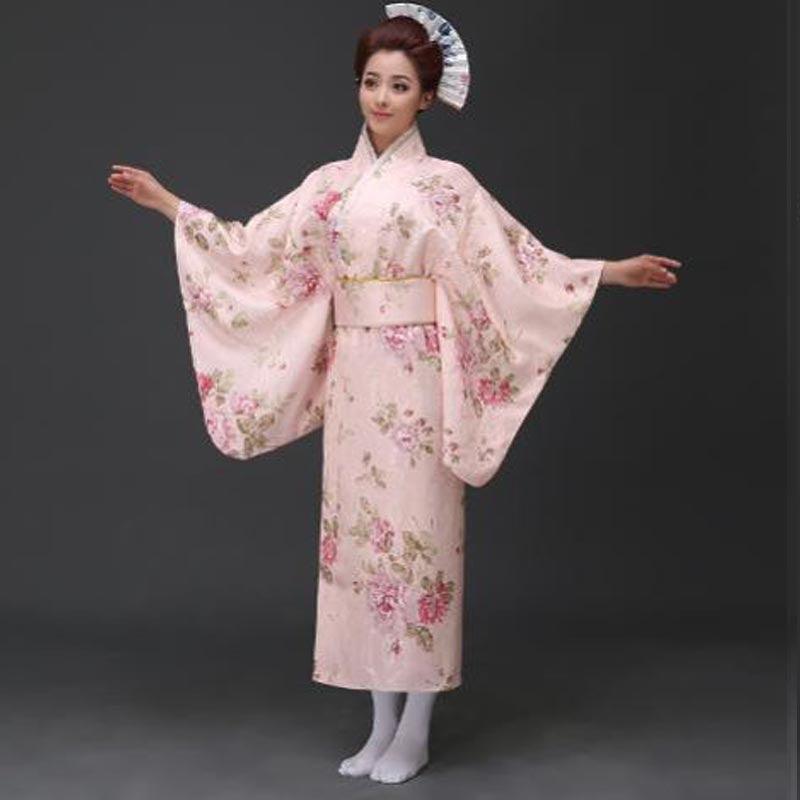 Kimono Female Cos Bathrobe Photo Performance - Fabric of Cultures