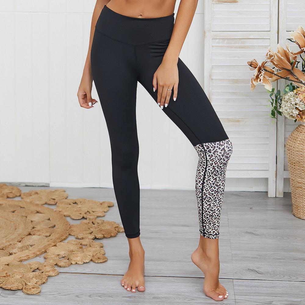 Leopard Love Yoga Fitness Set - Fabric of Cultures